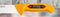 Eikaso Solingen Slagersmes met Bull Nose - 21 cm Lemmet - Stijf - Geel Heft