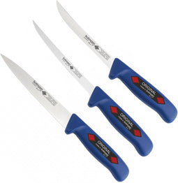 Eikaso Solingen Vismessenset - Professionele Kwaliteit - 3-delige Messenset - Blauw