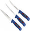 Eikaso Solingen Vismessenset - Professionele Kwaliteit - 3-delige Messenset - Blauw