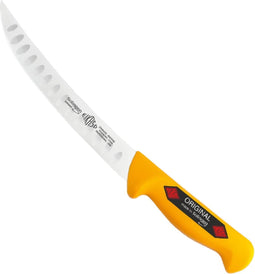Eikaso Solingen Vleesmes met Kuilen - Semi Flexibel - 18 cm Lemmet - Geel