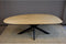 EIken eettafel organisch met spinpoot 200x100 cm