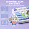 EPOMAKER Aula F75 MAX - Mechanisch Draadloos Toetsenbord - RGB - 75% - QWERTY - Wit/Blauw