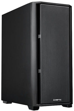 Chieftec AS-02B-OP - Midi Tower PC - Ondersteunt 120-360 mm ventilatoren - Zwart