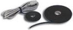 Ein Klettverschluss-LAN-Kabel 5m9mm schwarz (PK025CZA)