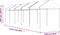 vidaXL - Prieel - met - dak - 11,15x2,28x2,69 - m - polyetheen - wit