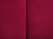 EINA - Slaapbank 3-zits - Rood - Fluweel
