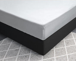 Primaviera Deluxe - Hoeslaken - 100% katoen-satijn - 90 x 200 cm - Wit