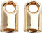 Eindkap, d: 3,2 mm, verguld, 10stuks