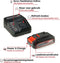 Einhell 18 V/2.5 Ah Power X-Change starter kit - 1x 2.5 Ah Accu en snellader - universeel voor alle Power X-Change machines