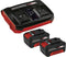Einhell 18 V/4.0 Ah Power X-Change starter kit - 2x 4.0 Ah Accu en Duo-lader - universeel voor alle Power X-Change machines