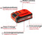 Einhell 4.0 Ah Plus Accu - Power X-Change - 18 V/Li-Ion - Max. vermogen: 900 W - Active Accu Management Systeem - PLUS-Technologie: meer vermogen