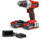 Einhell Accu Boor-/Schroefmachine TE-CD 18/2 Li Kit - Power X-Change - 18 V/Li-ion - 44 Nm - 10 mm snelspanboorkop - Incl. 2x 2.0 Ah accu en lader