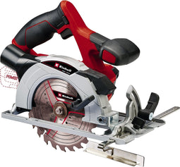 Einhell Accu Cirkelzaag TE-CS 18/150 Li Solo - Power X-Change - 18 V/Li-ion - 4.200 t/min - Ø150x10/16 mm/18 T - Max. Zaagdiepte: 90°/45°: 48/32 mm - Excl. accu en lader