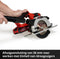 Einhell Accu Cirkelzaag TE-CS 18/150 Li Solo - Power X-Change - 18 V/Li-ion - 4.200 t/min - Ø150x10/16 mm/18 T - Max. Zaagdiepte: 90°/45°: 48/32 mm - Excl. accu en lader