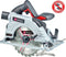 Einhell Accu Cirkelzaag TP-CS 18/190 Li BL Solo - Power X-Change - 18 V/Li-ion - Koolborstelloze motor - 3.800 t/min - Ø190x20/30 mm/24 T - Max. Zaagdiepte: 90°/45°: 65/45 mm - Excl. accu en lader