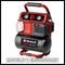 Einhell Accu Compressor TE-AC 18/75 Li OF Solo - Power X-Change - 18 V/Li-ion - Max. 8 bar - 5 L tank - Olievrij - Zuigvermogen 75 l/min - Excl. accu en lader