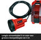 Einhell Accu Dompelpomp GE-SP 18 LL Li Solo - Power X-Change - 18 V/Li-Ion - 4.500 l/u - Max. opvoerhoogte: 8 m - Max. dompeldiepte: 4 m - Afzuigend tot: 1 mm - Stroomkabel: 5 m - Excl. accu en lader