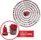 Einhell Accu Dompelpomp GE-SP 18 LL Li Solo - Power X-Change - 18 V/Li-Ion - 4.500 l/u - Max. opvoerhoogte: 8 m - Max. dompeldiepte: 4 m - Afzuigend tot: 1 mm - Stroomkabel: 5 m - Excl. accu en lader