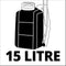 Einhell Accu Drukspuit GE-WS 18/150 Li Solo - Power X-Change - 18 V/Li-ion - Tankinhoud: 15 L - Maximale druk: 4,5 bar - Roestvrijstalen sproeilans - Excl. accu en lader