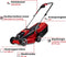 Einhell Accu Grasmaaier GE-CM 18/30 Li Kit - Power X-Change - 18 V/Li-Ion - Maaibreedte: 30 cm - Aanbevolen gazonoppervlakte: tot 150 m² - 25 L opvangzak - Maaihoogte: 30-70 mm - Incl. 3.0 Ah Accu en lader