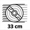 Einhell Accu Grasmaaier GE-CM 18/33 Li Kit - Power X-Change - 18 V/Li-Ion - Maaibreedte: 33 cm - Aanbevolen gazonoppervlakte: tot 200 m² - 30 L opvangzak - Maaihoogte: 25-65 mm - Excl. accu en lader