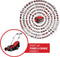 Einhell Accu Grasmaaier GE-CM 18/33 Li Kit - Power X-Change - 18 V/Li-Ion - Maaibreedte: 33 cm - Aanbevolen gazonoppervlakte: tot 200 m² - 30 L opvangzak - Maaihoogte: 25-65 mm - Incl. 4.0 Ah Accu en lader