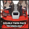 Einhell Accu Grasmaaier GE-CM 36/48 Li M Solo - Power X-Change - 36 V/Li-ion - Maaibreedte: 48 cm - Dubbele Twin-Pack-technologie - Maaihoogte: 25-75 mm - Mulching functie - Excl. accu en lader