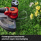 Einhell Accu Grastrimmer GE-CT 18/30 Li Solo - Power X-Change - 18 V/Li-Ion - Maaidiameter: 30 cm - Motorkop 90° draaibaar & kantelbaar - Incl. draadspoel - Excl. accu en lader
