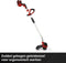 Einhell Accu Grastrimmer GP-CT 36/35 Li BL Solo - Power X-Change - 36 V/Li-ion - Maaidiameter: 35 cm - Elektrische toerentalregeling - Draagriem - Excl. accu en lader