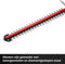 Einhell Accu Heggenschaar GC-CH 1846 Li Kit - Power X-Change - 18 V/Li-ion - Snoeilengte: 46 cm - Tandafstand: 15 mm - Ergonomische handgreep - Incl. 2,0 Ah accu en lader
