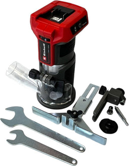 Einhell Accu Kantenfrees TP-ET 18 Li BL Solo - Power X-Change - 18 V/Li-ion - 6 en 8 mm spantang - Koolborstelloze motor - Excl. accu en lader