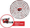 Einhell Accu Kettingzaag FORTEXXA 18/20 TH Li Solo - Power X-Change - 18 V/Li-Ion - Koolborstelloze motor - Zwaardlengte: 20 cm - Max. Zaaglengte: 14 cm - Excl. accu en lader
