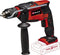 Einhell Accu Klopboormachine TE-ID 18 Li Solo - Power X-Change - 18 V/Li-ion - Boren en klopboren - Max. boorcapaciteit in beton: 13 mm - Snelspanboorkop: 13 mm - Excl. accu en lader