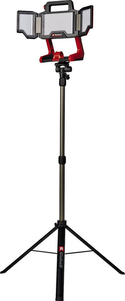 Einhell Accu Lamp TP-CL 18/3000 Li Set Solo - Power X-Change - 18 V/Li-ion - 3000 lm - 5700 K - 60 LED's - 270° lichtbereik - Incl. statief - Excl. accu en lader
