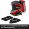 Einhell Accu Multischuurmachine TE-OS 18/113 3X Li Solo - Power X-Change - 18 V/Li-ion - 3 verwisselbare koppen - Max Schuuroppervlak: 150 x 150 x 100 mm - Excl. accu en lader