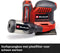 Einhell Accu Multischuurmachine TE-OS 18/113 3X Li Solo - Power X-Change - 18 V/Li-ion - 3 verwisselbare koppen - Max Schuuroppervlak: 150 x 150 x 100 mm - Excl. accu en lader