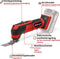 Einhell Accu Multitool TE-MG 18/1 Li Solo - Power X-Change - 18 V/Li-ion - Incl. 9x schuurpapier en 3 verschillende zaagbladen - Excl. accu en lader