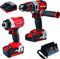 Einhell Accu Power Tool Kit BL - Power X-Change - 18 V/Li-ion /2.0 Ah/4.0 Ah (Accu Klopboor-/Schroefmachine / Accu Slagschroefmachine) - Power X-Change
