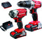 Einhell Accu Power Tool Kit TE-TK 18 Li Kit - Power X-Change - 18 V/Li-ion - Accu Klopboormachine/Accu Slagschroefmachine - Incl. 2x 2.0 Ah Accu en lader