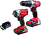 Einhell Accu Power Tool Kit TE-TK 18 Li Kit - Power X-Change - 18 V/Li-ion - Accu Klopboormachine/Accu Slagschroefmachine - Incl. 2x 2.0 Ah Accu en lader