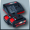 Einhell Accu Power Tool Kit TE-TK 18 Li Kit - Power X-Change - 18 V/Li-ion - Accu Klopboormachine/Accu Slagschroefmachine - Incl. 2x 2.0 Ah Accu en lader