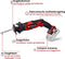 Einhell Accu Reciprozaag TE-AP 18/13 Li Solo - Power X-Change - 18 V/Li-ion - 0-3.000 t/min - Slaghoogte: 13 mm - Max. Zaagdiepte (hout/kunststof/metaal): 50/10/4 mm - Incl. 1x zaagblad voor hout en metaal - Excl. accu en lader