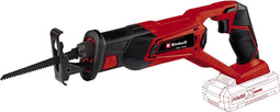 Einhell Accu Reciprozaag TE-AP 18/22 Li Solo - Power X-Change - 18 V/Li-Ion - 0-2.600 t/min - Slaghoogte: 22 mm - Max. zaagdiepte hout/metaal: 100/6 mm - Incl. 1x Zaagblad voor hout - Excl. accu en lader