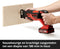 Einhell Accu Reciprozaag TE-AP 18/26 Li Solo - Power X-Change - 18 V/Li-Ion - 0-2.600 t/min - Slaghoogte: 26 mm - Max. zaagdiepte (hout/kunststof/metaal): 180/20/12 mm - Incl. 1x Zaagblad voor hout - Excl. accu en lader