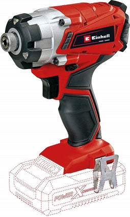 Einhell Accu Slagschroefmachine TE-CI 18/1 Li Solo - Power X-Change - 18 V/Li-ion - 0-2300 t/min - Max. koppel 140 Nm - Excl. accu en lader