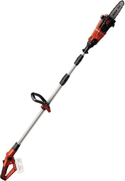 Einhell Accu Telescopische Kettingzaag GE-LC 18 Li T Solo - Power X-Change - 18 V/Li-ion - Zwaardlengte: 20 cm - Max. Zaaglengte: 17 cm - Kettingsnelheid: 3,76 m/s - Verlengbaar tot 277 cm - Excl. Accu en lader