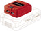 Einhell Accu USB-Powerbank TE-CP 18 Li USB Solo - Power X-Change - 18 V/Li-Ion - Externe voedingsbron voor mobiele telefoon, MP3-speler, Tablet etc. - 2 USB-poorten - Excl. accu en lader