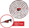 Einhell Accu Vijl-/Bandschuurmachine TE-BF 18 Li Solo - Power X-Change - 18 V/Li-ion - Bandsnelheid: 250-1700 m/min - Incl. 12 schuurbanden - Incl. opbergtas - Excl. Accu en lader