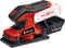 Einhell Accu Vlakschuurmachine TC-OS 18/187 Li Solo - Power X-Change - 18 V/Li-ion - Schuuroppervlak: 187 x 97 mm - Incl. 1x vel schuurpapier - Excl. accu en lader