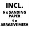Einhell Accu Wand-/Plafondschuurmachine TP-DW 18/225 Li Solo - Power X-Change - 18 V/Li-ion - Ø225 mm - Incl. 6x schuurschijf, 1x schuurgaas, telescoopsteel, stofzak met draagriem en opbergkoffer - Excl. accu en lader
